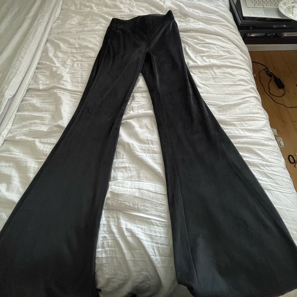 Flared sweatpants
